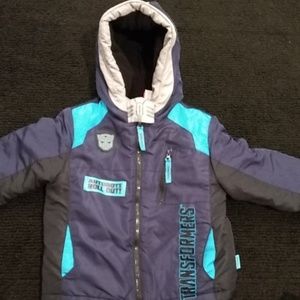 Authentic Transformers jacket, kids size 5